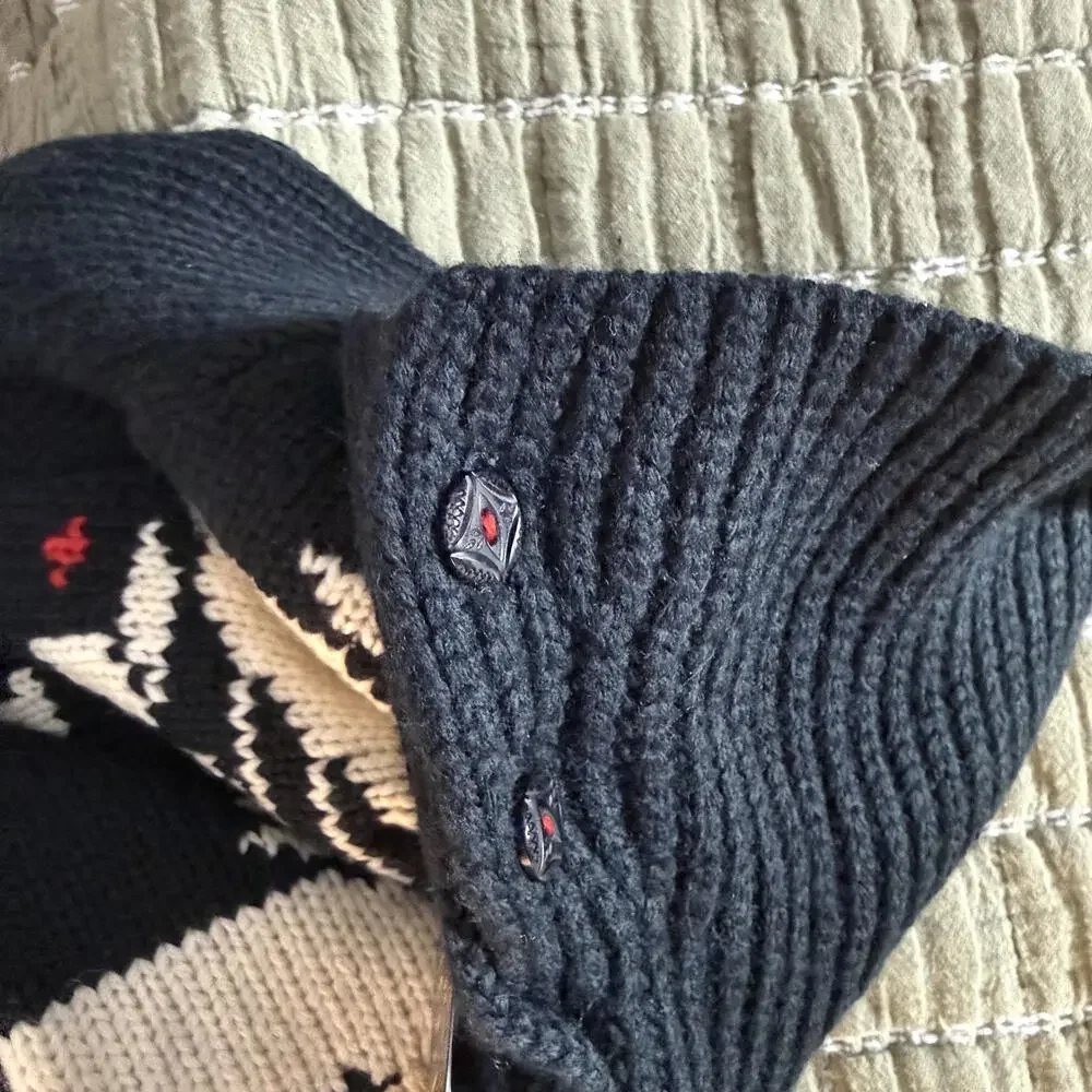 POLO‎ RALPH LAUREN New With Tags Navy Snowflake Turtleneck Sweater Child's 4T